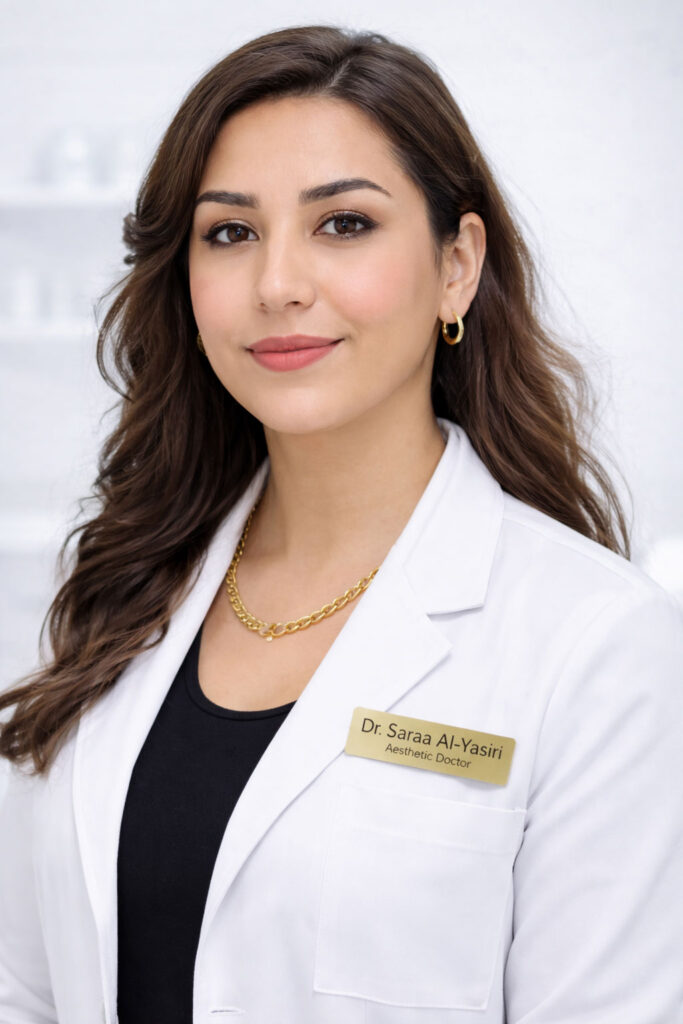 Dr Saraa Al-Yasiri, independent aesthetics doctor at Laguna Aesthetics Wimbledon
